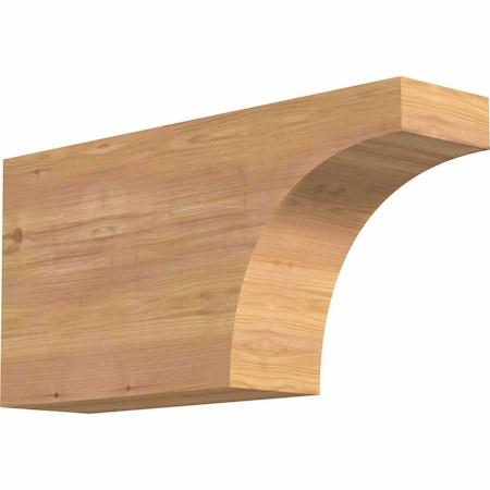 Ekena Millwork Huntington Smooth Rafter Tail, Western Red Cedar, 5 1/2"W x 12"H x 24"L RFT06X12X24HUN00SWR